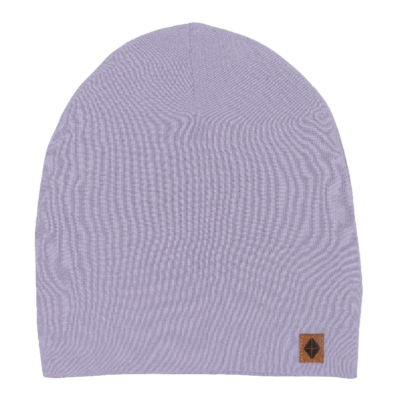 Bamboo Jersey Adult Beanie in Taro