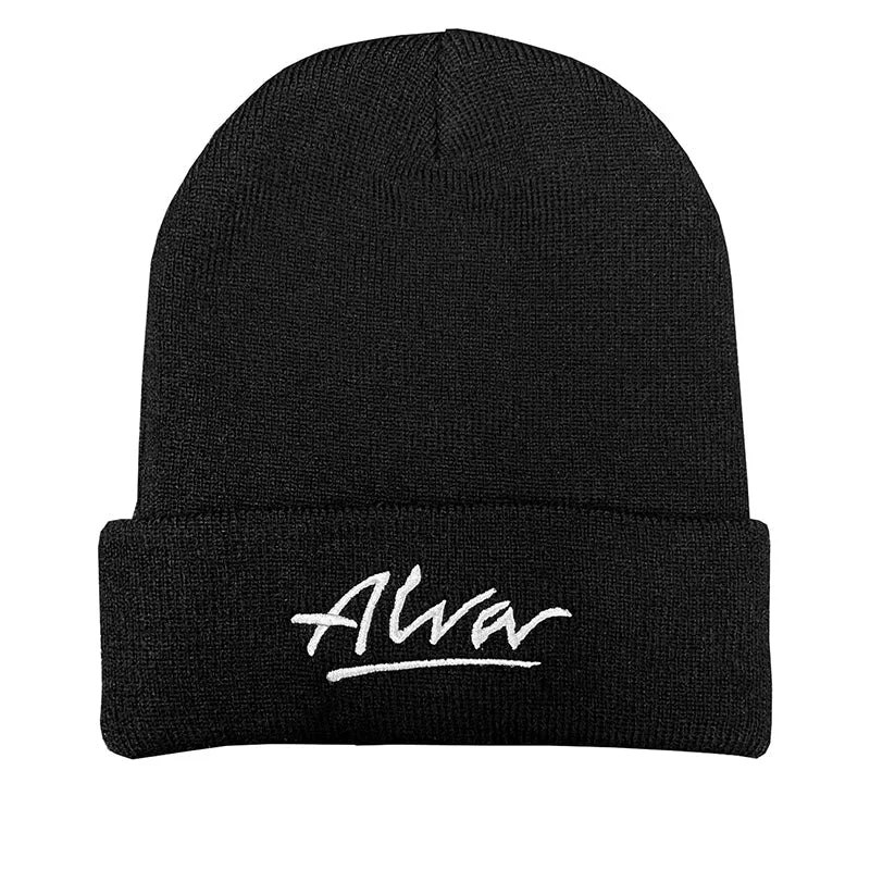 Alva Skateboards BLACK OG Logo Beanie