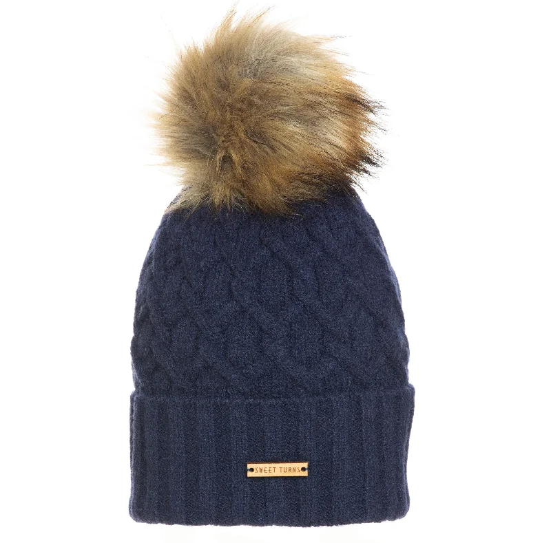 Annalise Beanie in Navy