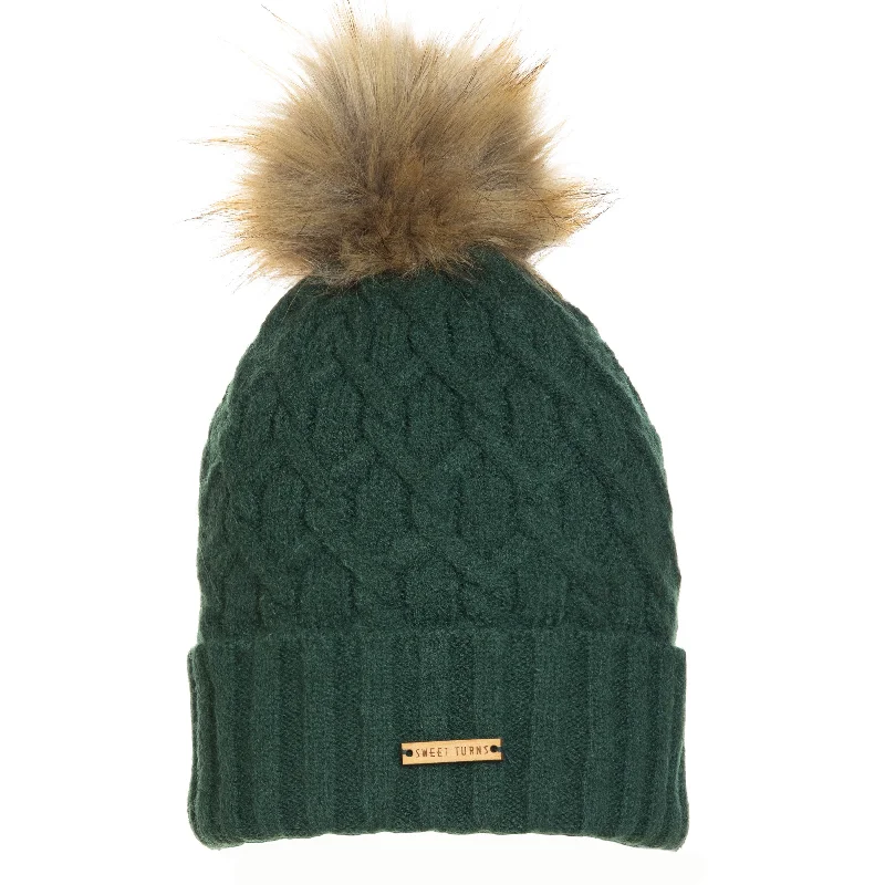 Annalise Beanie in Green