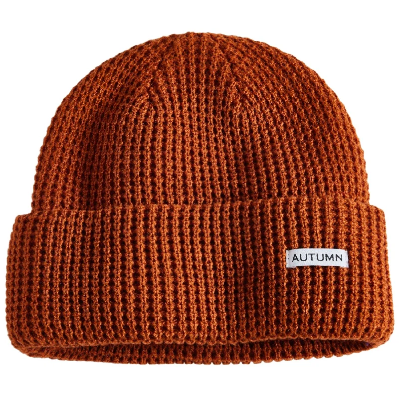 Autumn Waffle Beanie 2025