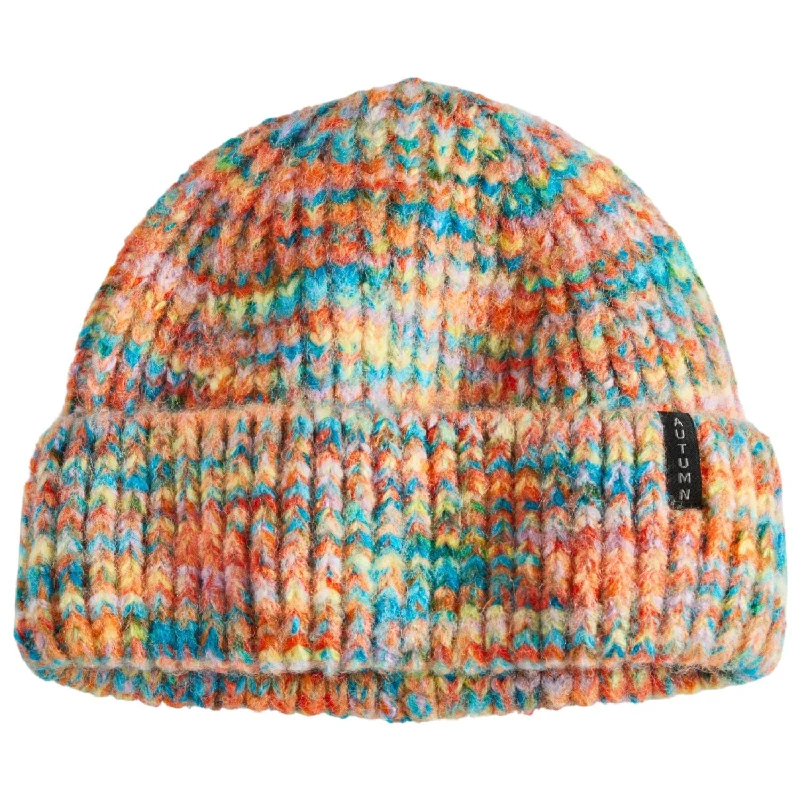 Autumn Wool Marble Knit Beanie 2025