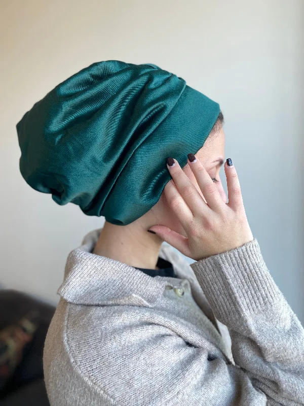 Beanie Satin - Fir 🌲