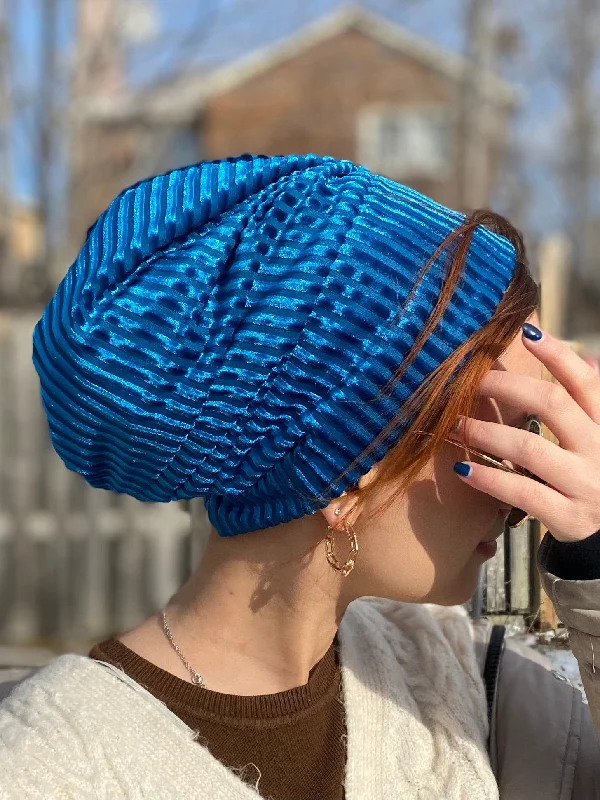 Beanie Velvet - Turquoise