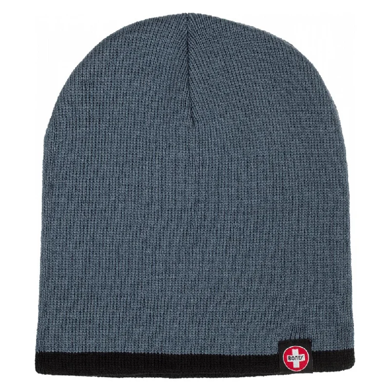 Bones - Swiss Beanie Charcoal/Black