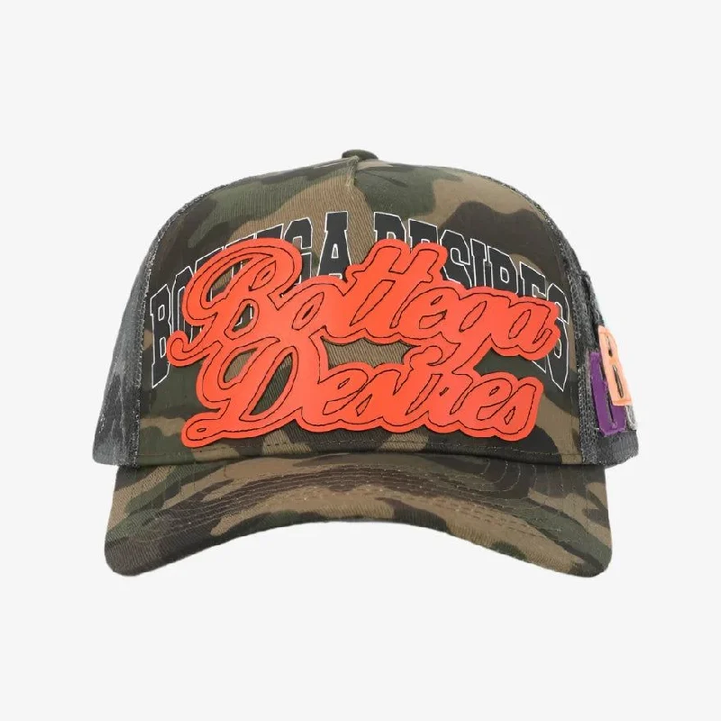 Bottega Desires Trucker Hat Camo