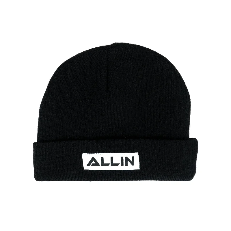 Box Logo Beanie Black