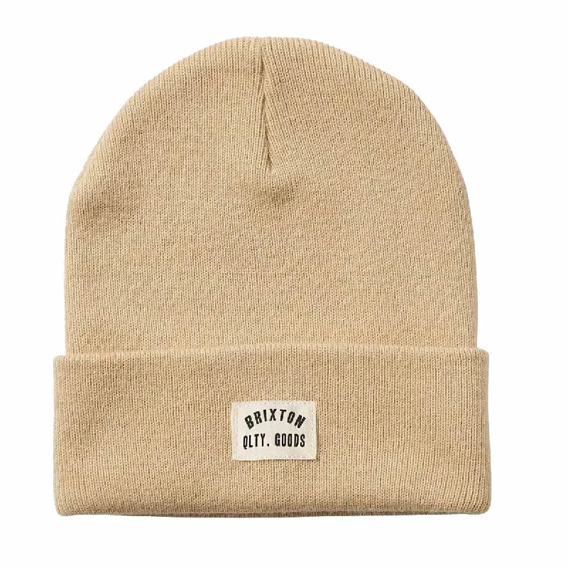 Brixton - Woodburn Watch Cap Beanie Biscotti