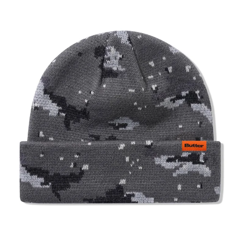 Butter Goods - Desert Camo Beanie Charcoal