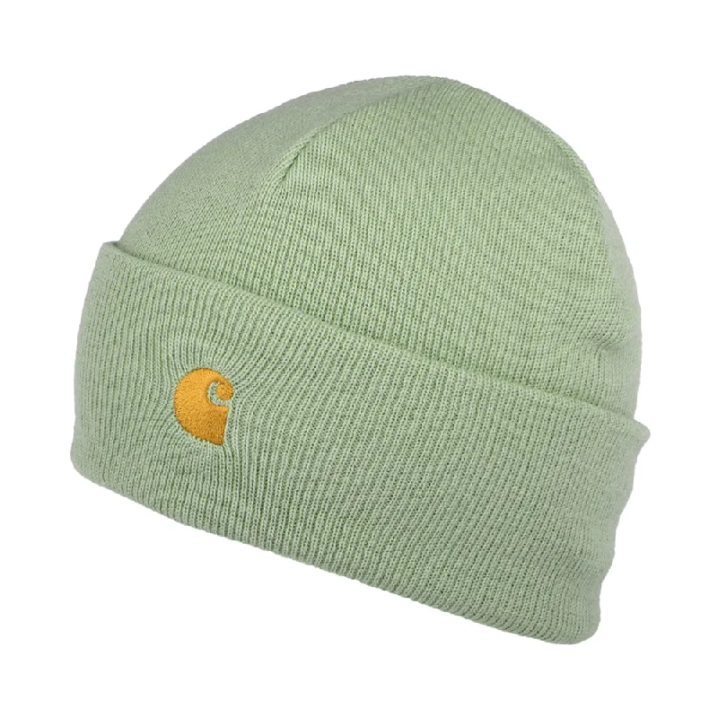 Carhartt WIP Hats Chase Cuffed Beanie Hat - Sage