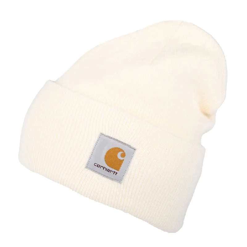 Carhartt WIP Hats Watch Cap Beanie Hat - Off White