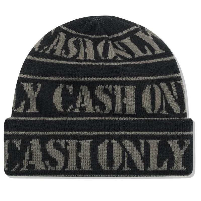 Cash Only - Trespass Beanie Black