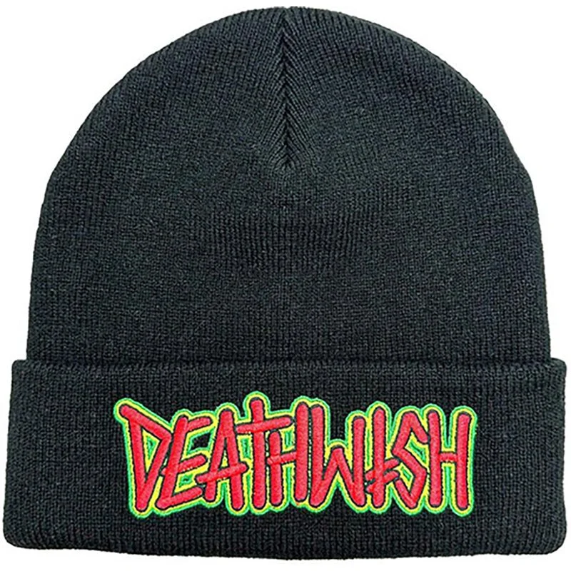 Deathwish Skateboards Brains Black Beanie