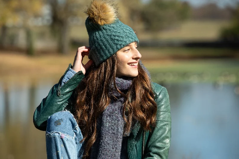 Eco Callie Beanie in Sage