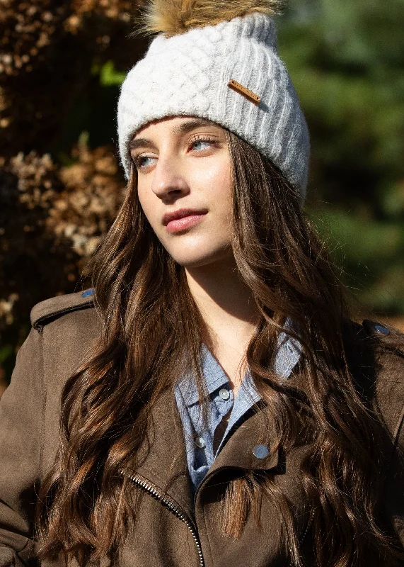 Eco Callie Beanie in Oatmeal