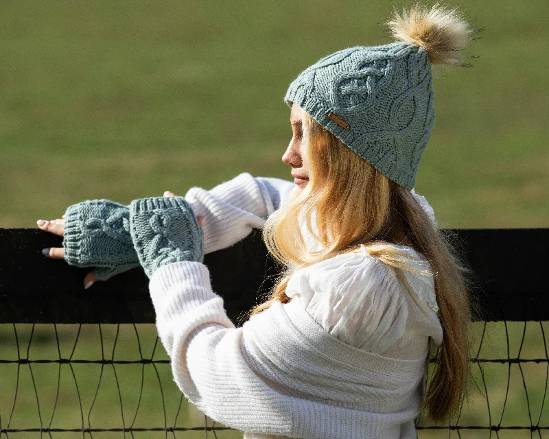 Eco Ivonne Beanie in Silver Blue