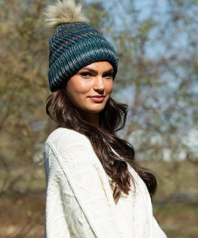 Eco Kass Beanie in Teal