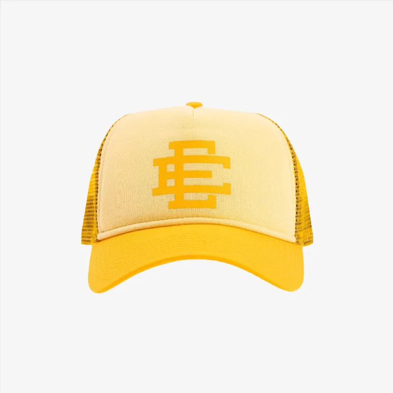 Eric Emanuel EE Snapback Trucker Hat Light Yellow