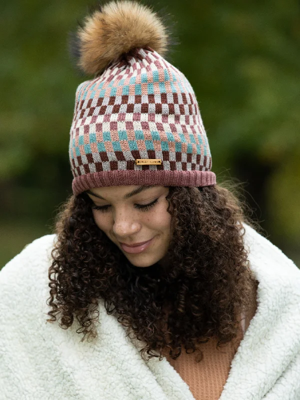 Frankie Beanie in Brown