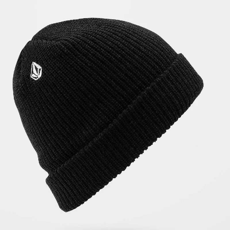 Volcom Full Stone Beanie Hat - One Size - Black