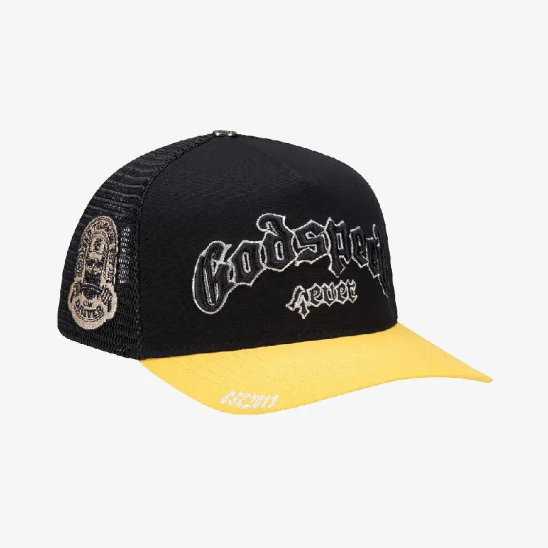 Godspeed 'GS Forever' Trucker Snapback Hat Yellow / Black