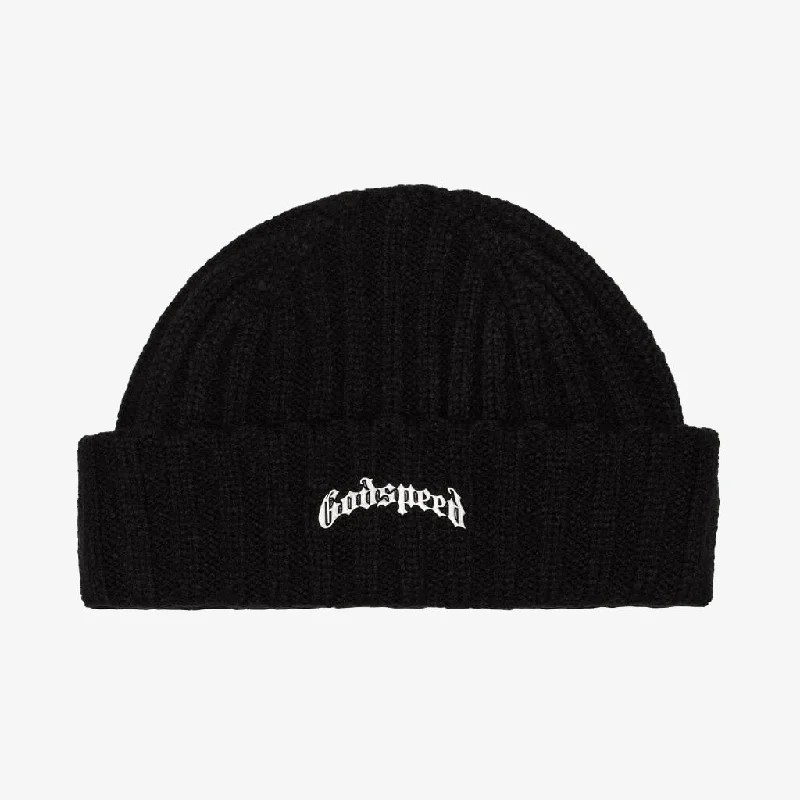 Godspeed 'OG Logo' Emblem Beanie Black