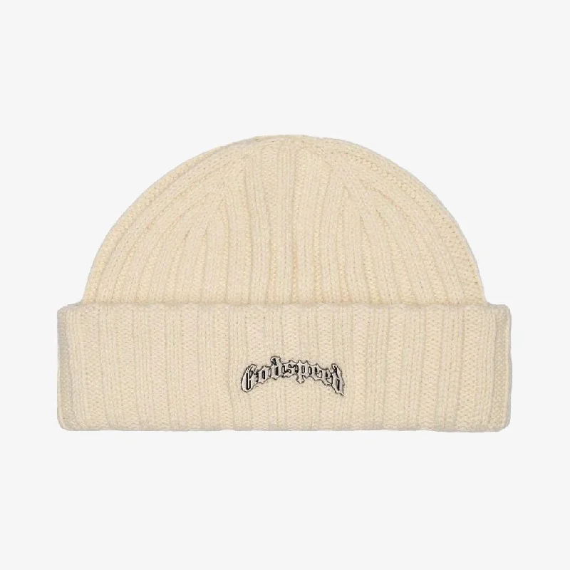 Godspeed 'OG Logo' Emblem Beanie Creme