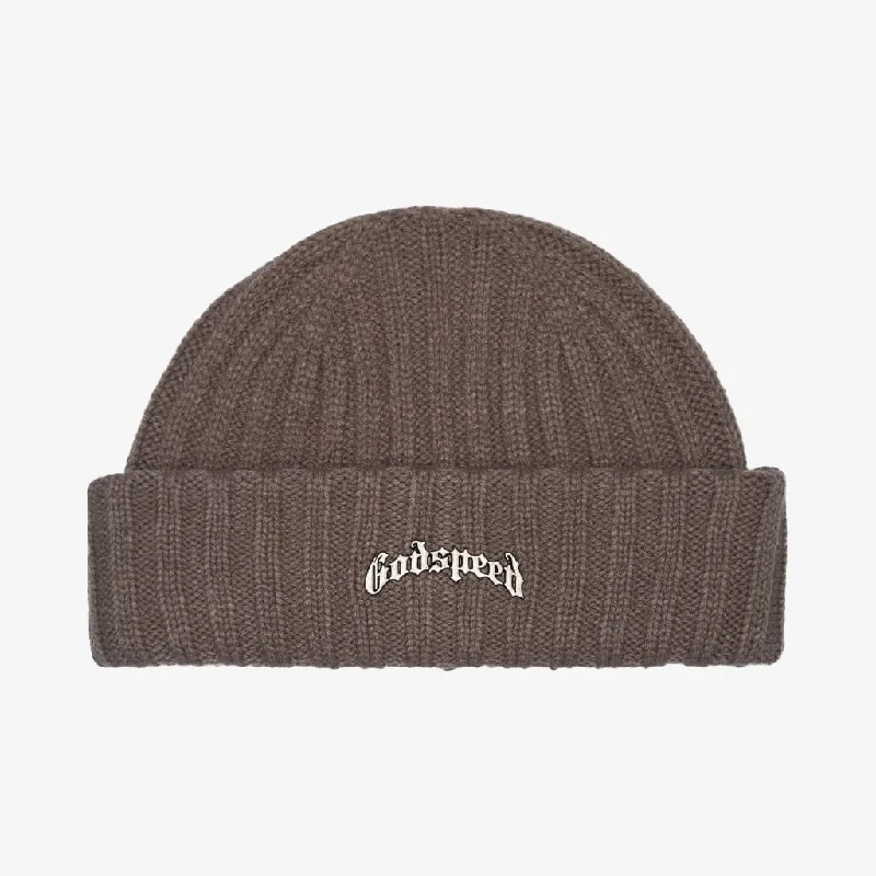 Godspeed 'OG Logo' Emblem Beanie Grey