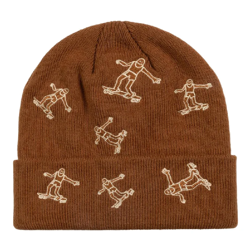 Gonz Pattern Beanie (Brown)