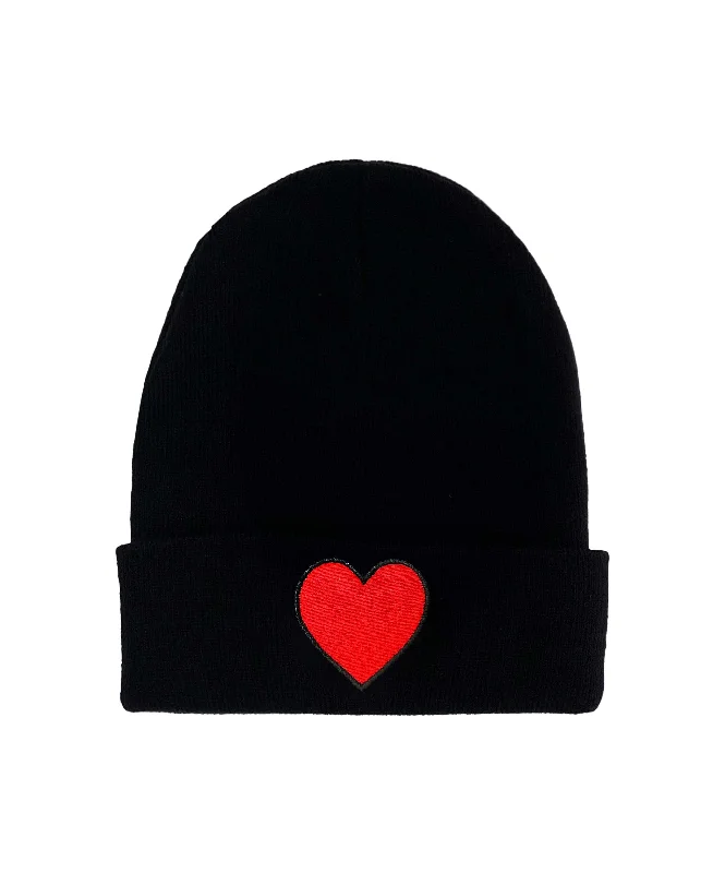 HEART RIB BEANIE