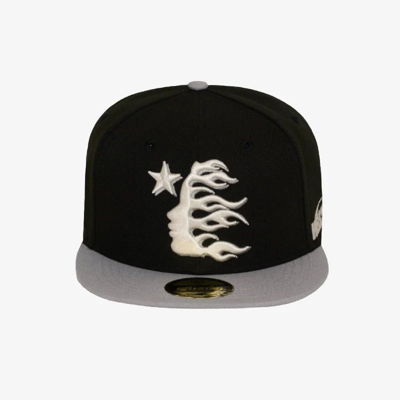 Hellstar 'Baseball' Fitted Hat Black / Grey