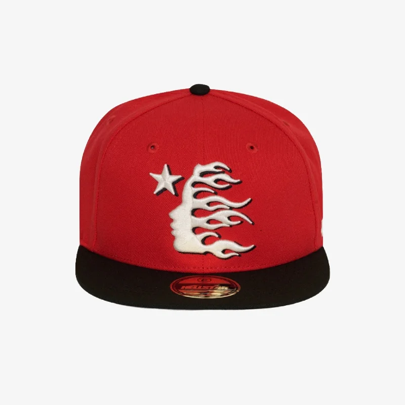 Hellstar 'Baseball' Fitted Hat Red / Black