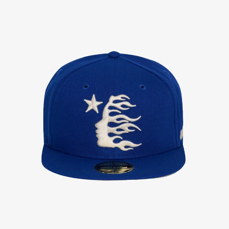 Hellstar 'Baseball' Fitted Hat Royal Blue / White