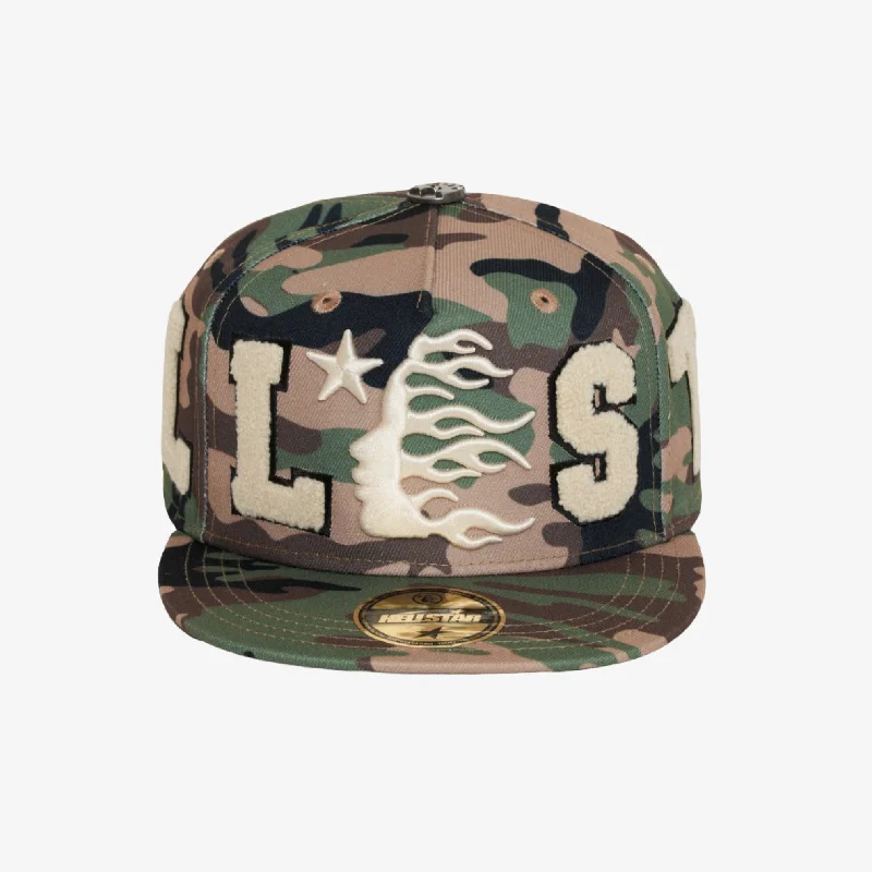 Hellstar 'OG Patch' 6-Panel Fitted Hat Camo