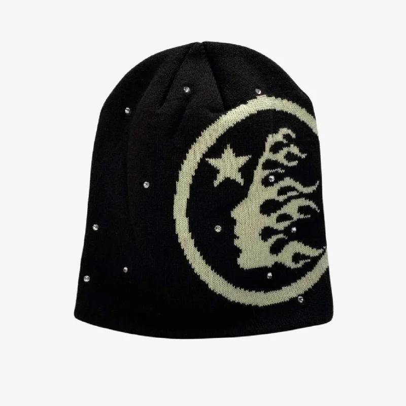 Hellstar Studios Beanie 'Starry Night' Black