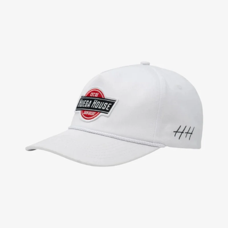 Huega House 'Blazer' Snapback Hat White