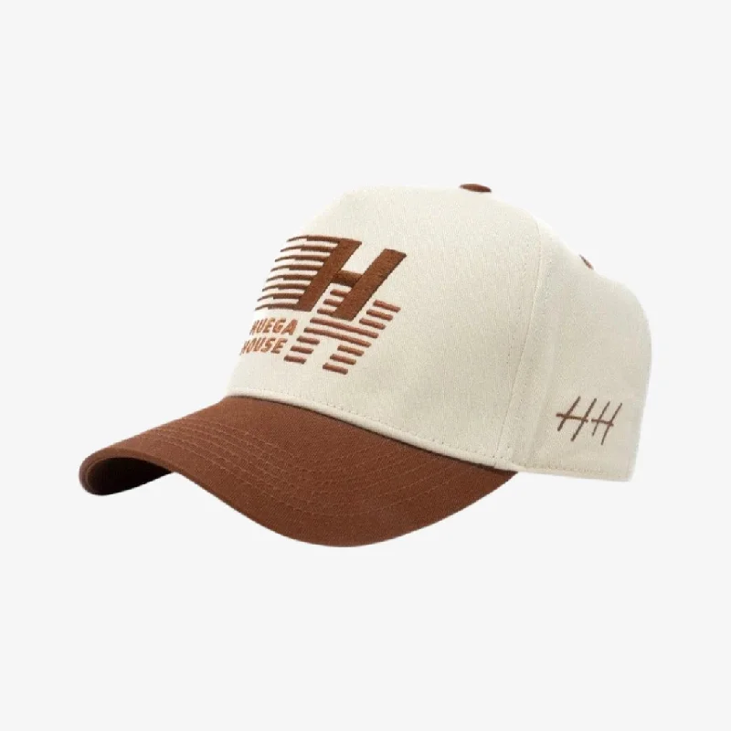 Huega House 'Legacy' 2-Tone 5-Panel Snapback Hat Rust