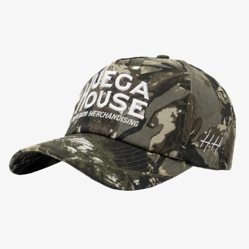 Huega House 'Woodland' 5-Panel Snapback Hat Dark Camo