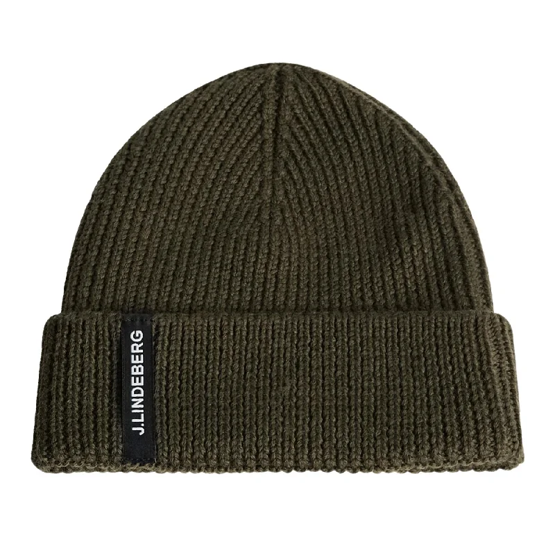 Juan Merino Beanie Forest Green - AW24