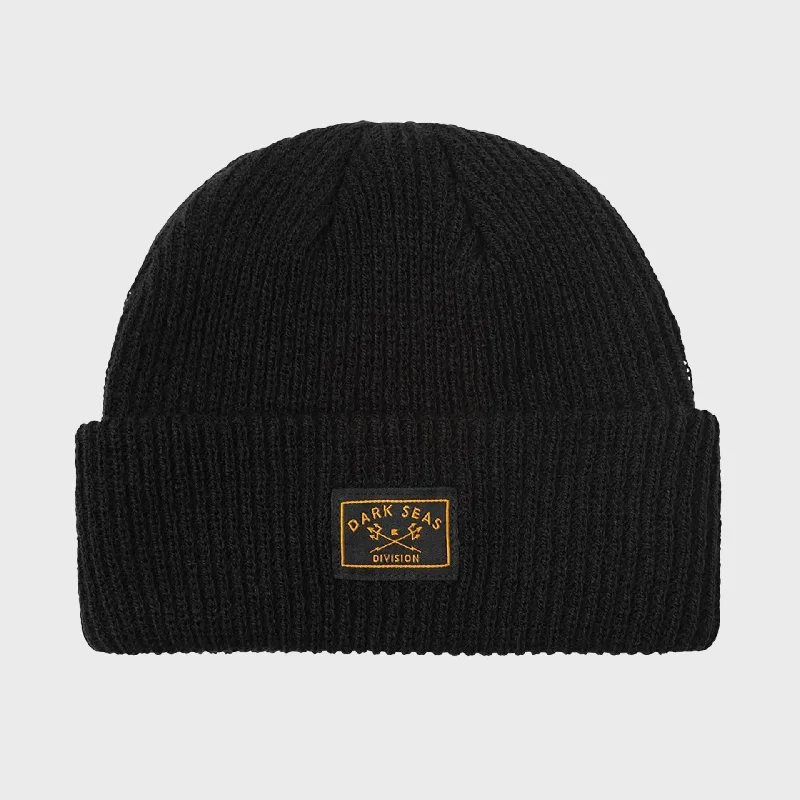 Dark Seas Kintner Beanie Hat - Black