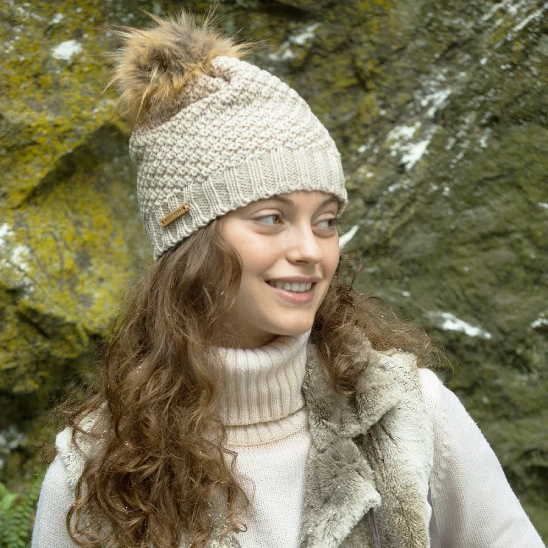 Lexington Beanie in Oatmeal