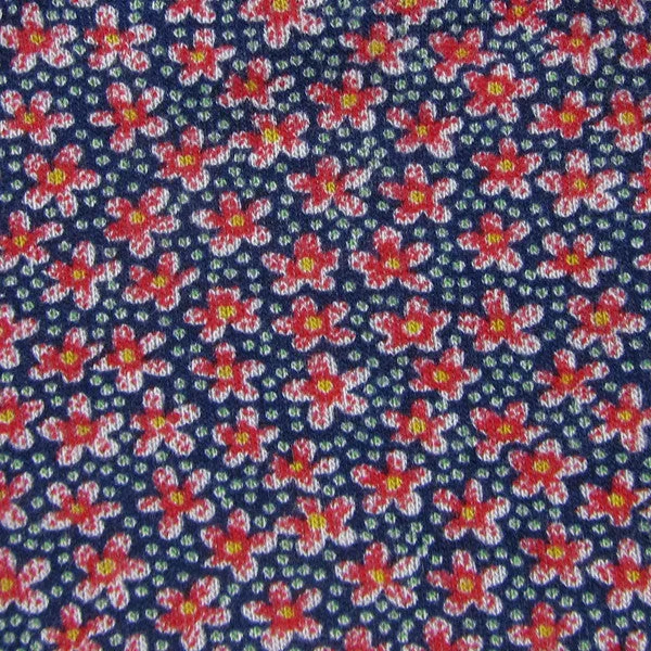 Liberty Girl Isla Hair Loss Navy - Red Flower