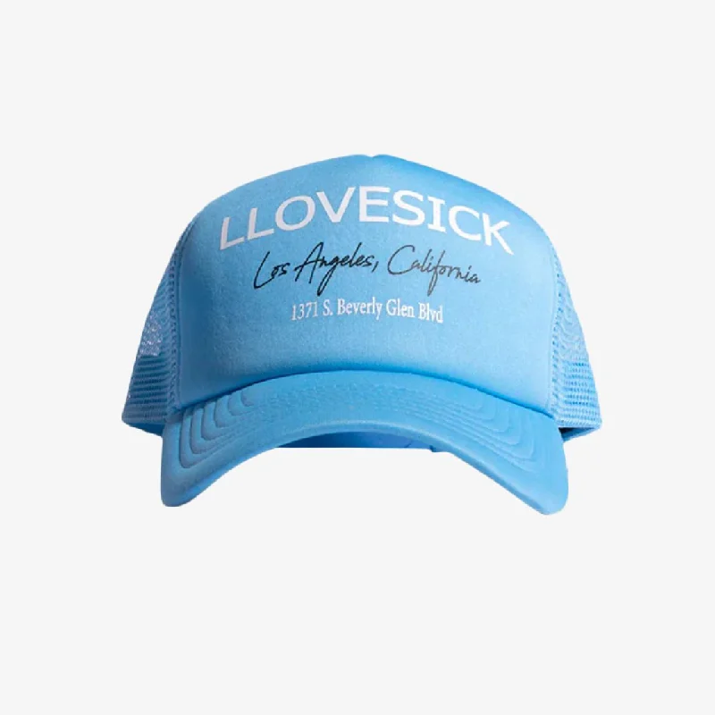 LLovesick 'Starter Pack' 5-Panel Foam Trucker Snapback Cap Baby Blue LL1-104-BBY