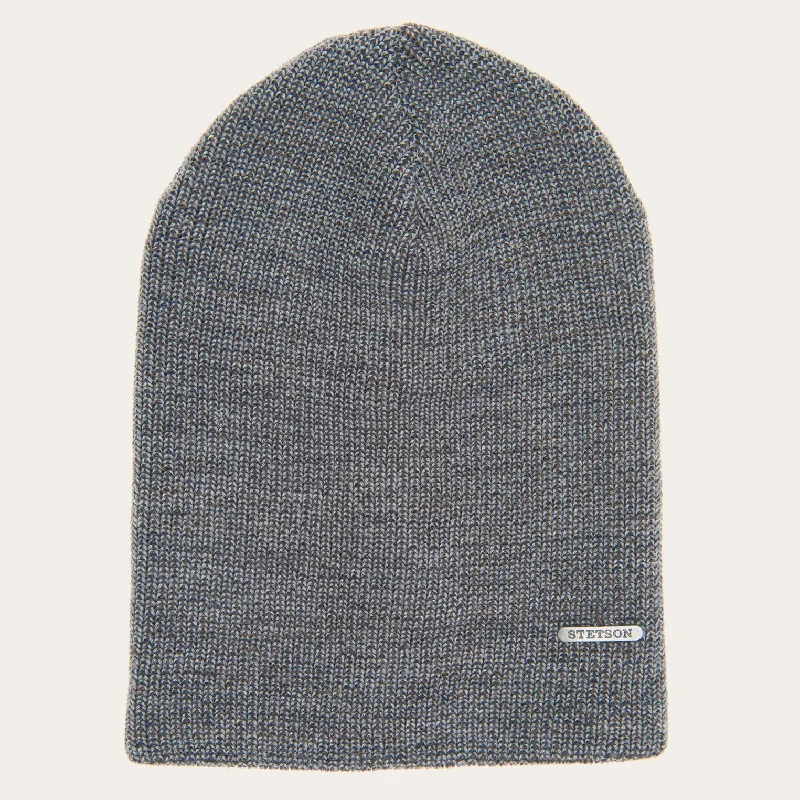 Long Wool Beanie