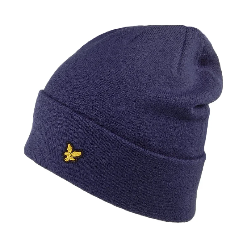 Lyle & Scott Hats Basic Beanie Hat - Navy Blue