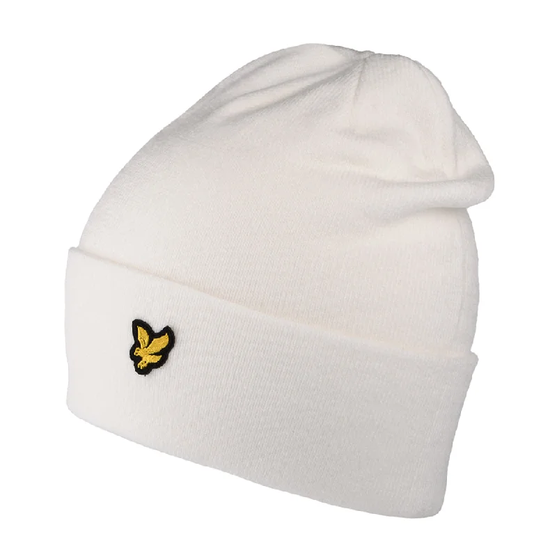 Lyle & Scott Hats Basic Beanie Hat - Winter White