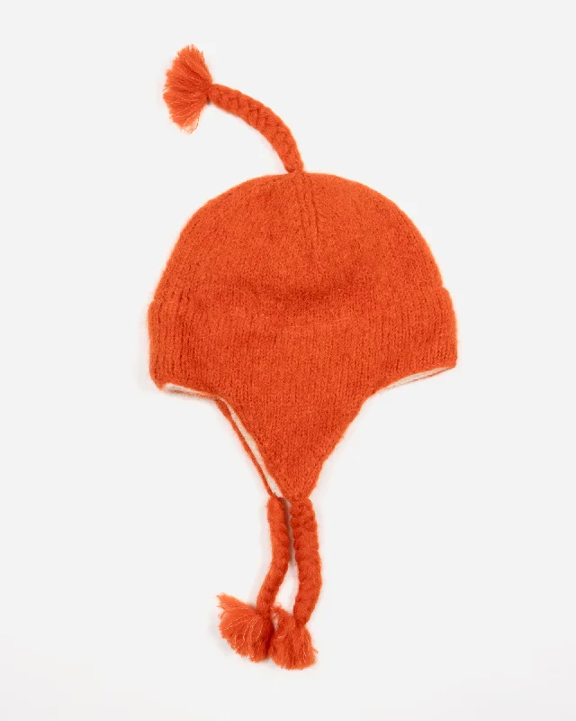 Monitaly Shaggy Chullio Hat Orange