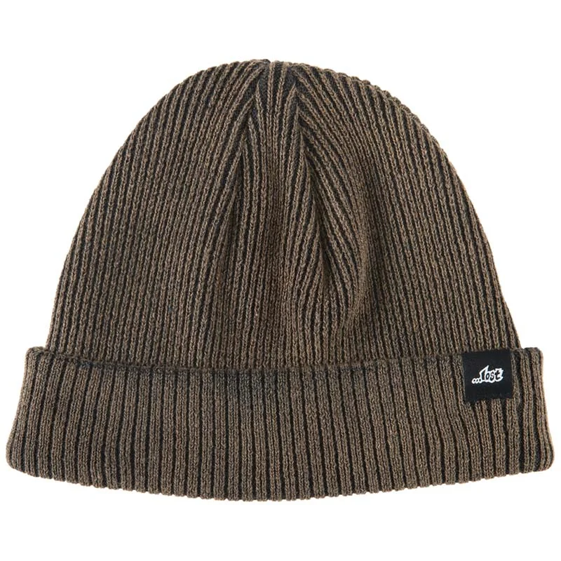 Lost Nice Catch Beanie Hat - Bleach Black