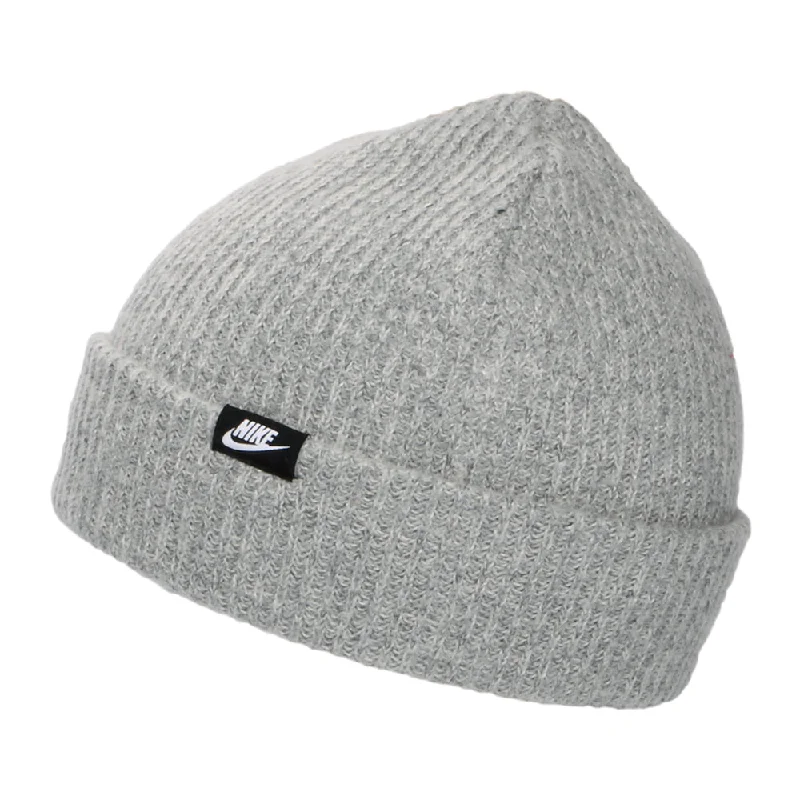 Nike Golf Hats Terra Fisherman Beanie Hat - Heather Grey