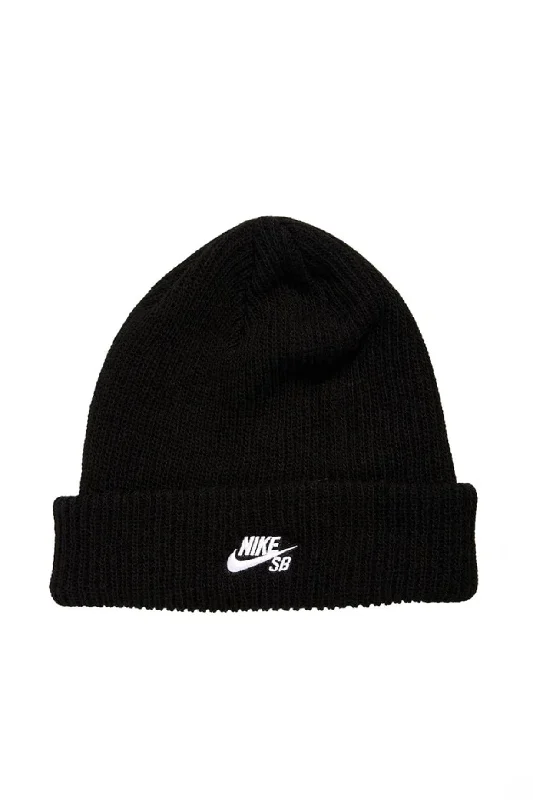 Fisherman Beanie Black